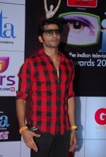 Karanvir Bohra at ITA Awards red carpet in Mumbai on 1st Nov 2014